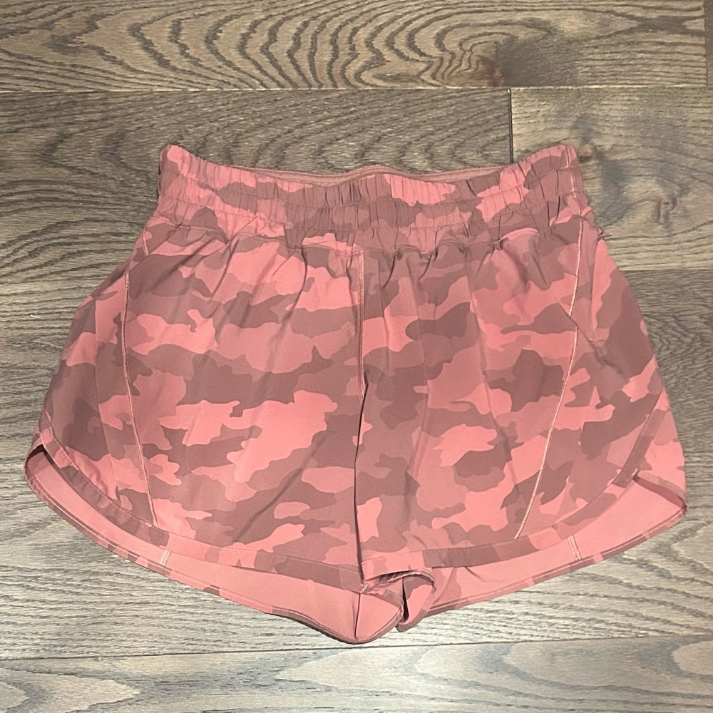 Lululemon Size 12 Track That Mid Rise Shorts